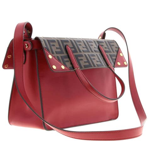 fendi red handbag|fendi handbags clearance.